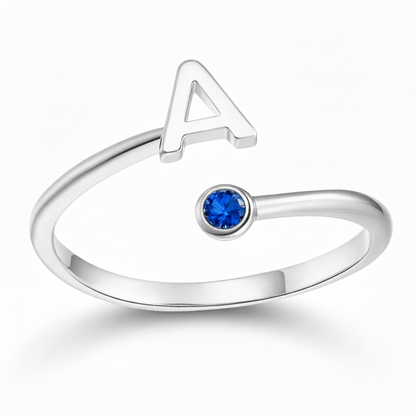 Adjustable Initial Ring "Essence"