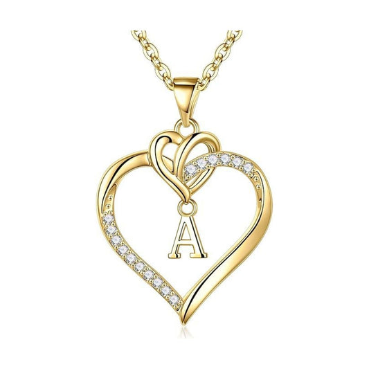 Initial Necklace "Love"