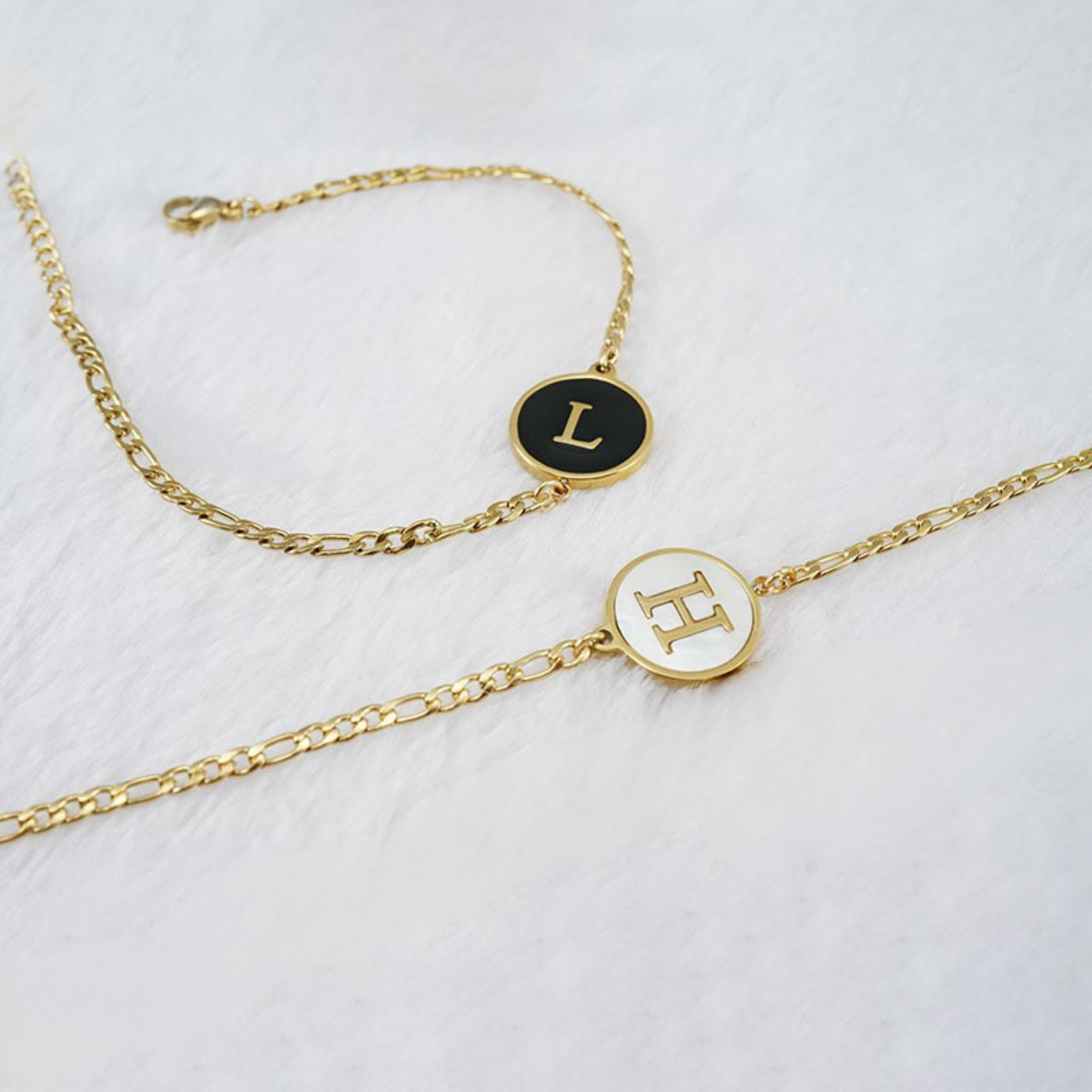 RICCARDI - "Chic Vintage Initial" BRACELET