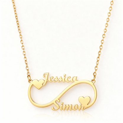Name Necklace "Infinity"