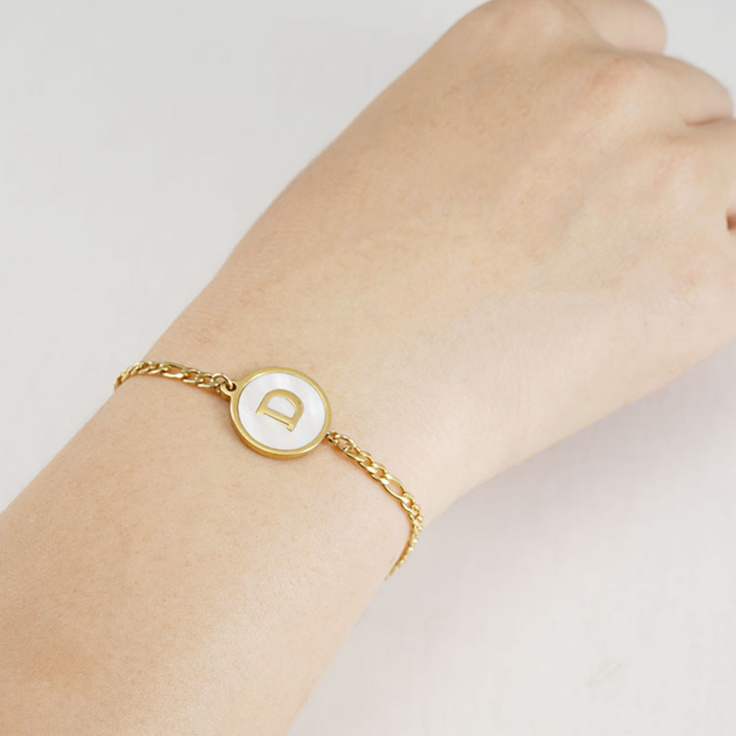 RICCARDI - "Chic Vintage Initial" BRACELET