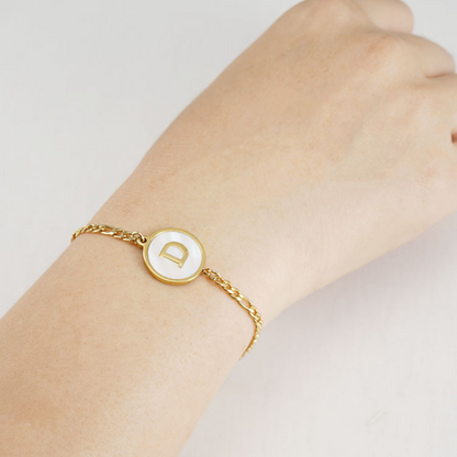 RICCARDI - "Chic Vintage Initial" BRACELET