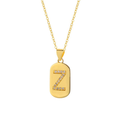 Initial Necklace "Glow"