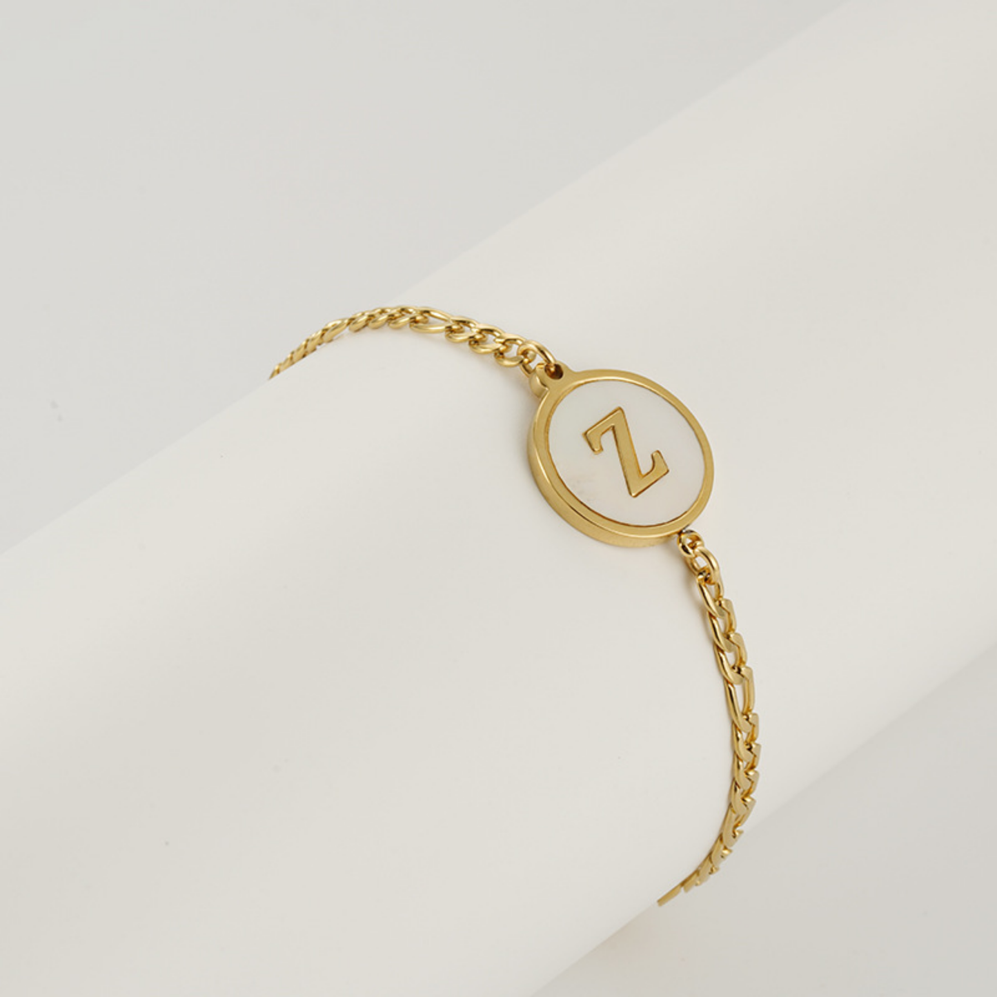 RICCARDI - "Chic Vintage Initial" BRACELET