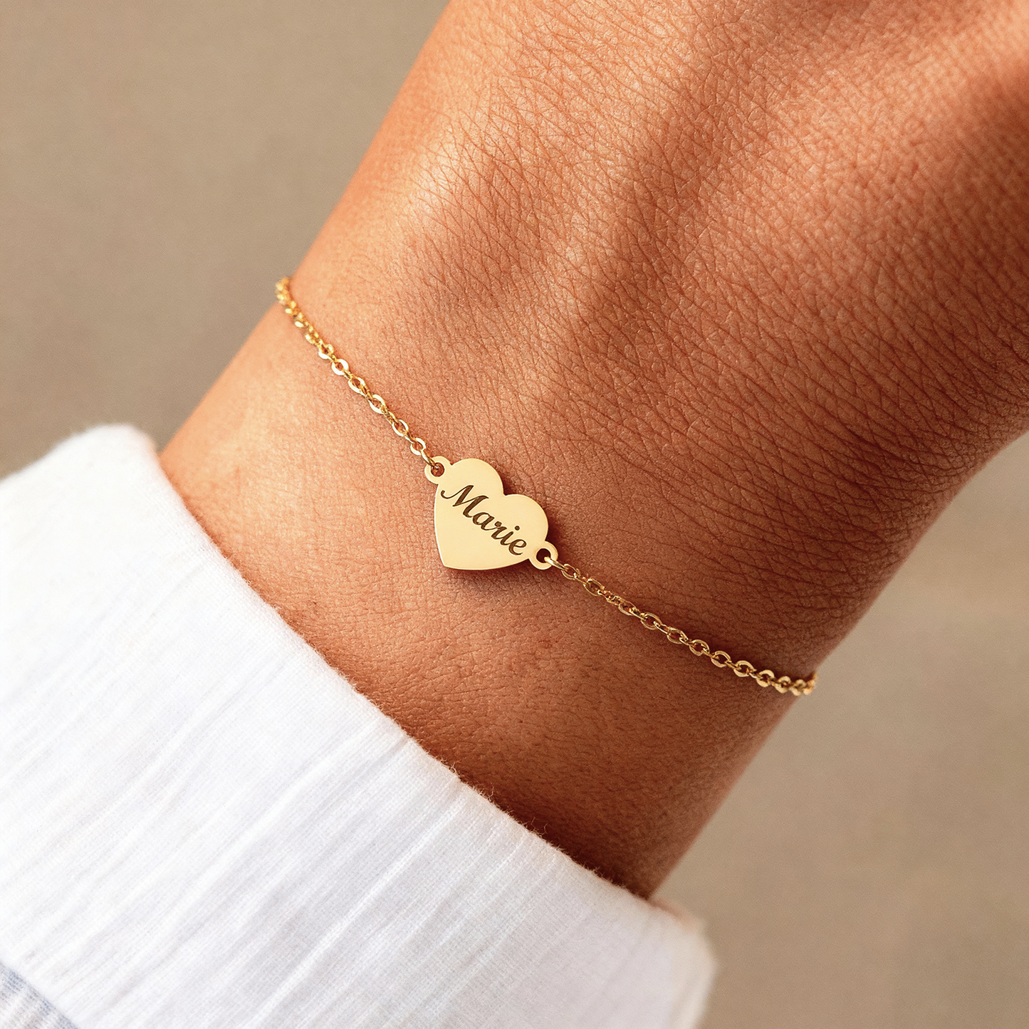 Initial Bracelet "Lumina"