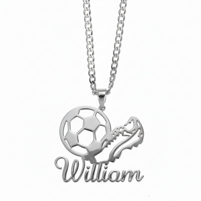 Name Necklace "FootBall"