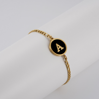 RICCARDI - "Chic Vintage Initial" BRACELET