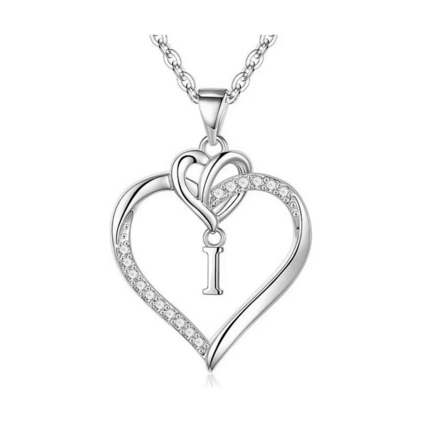 Initial Necklace "Love"