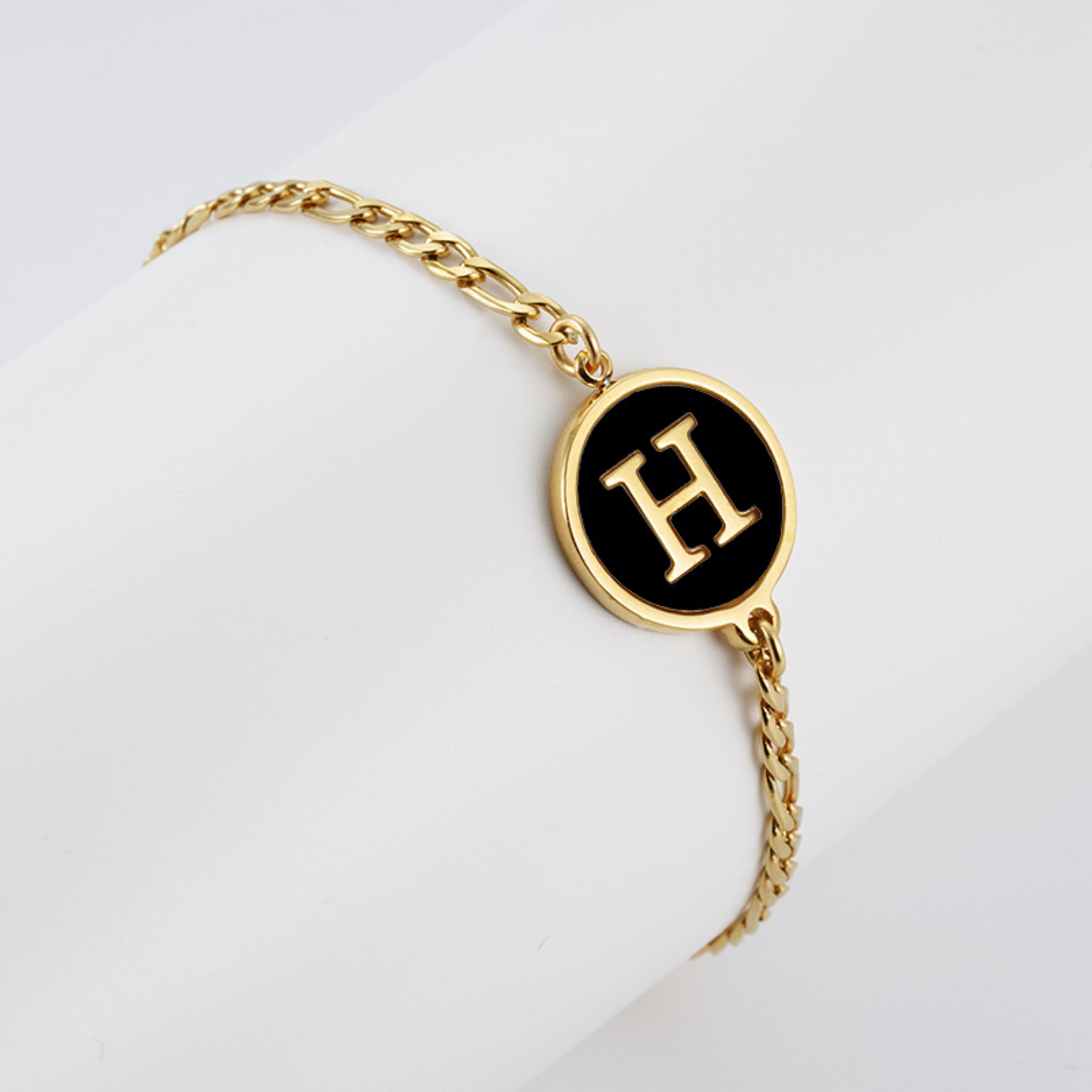 RICCARDI - "Chic Vintage Initial" BRACELET