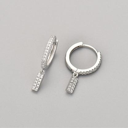 Initial Earrings "Crystal"