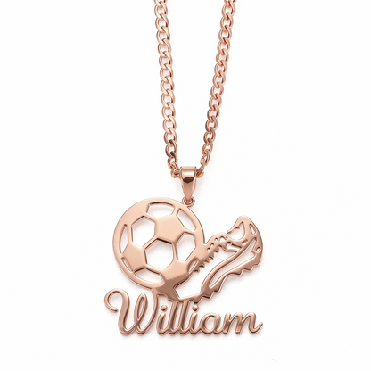Name Necklace "FootBall"