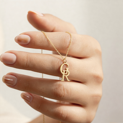 Initial Necklace "Monogram"
