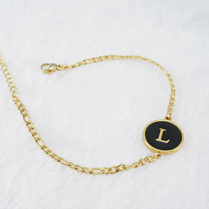RICCARDI - "Chic Vintage Initial" BRACELET