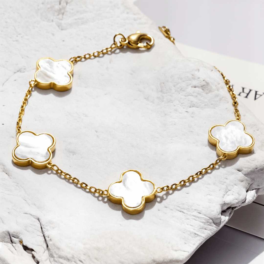 RICCARDI - BRACELET "Blossom White"