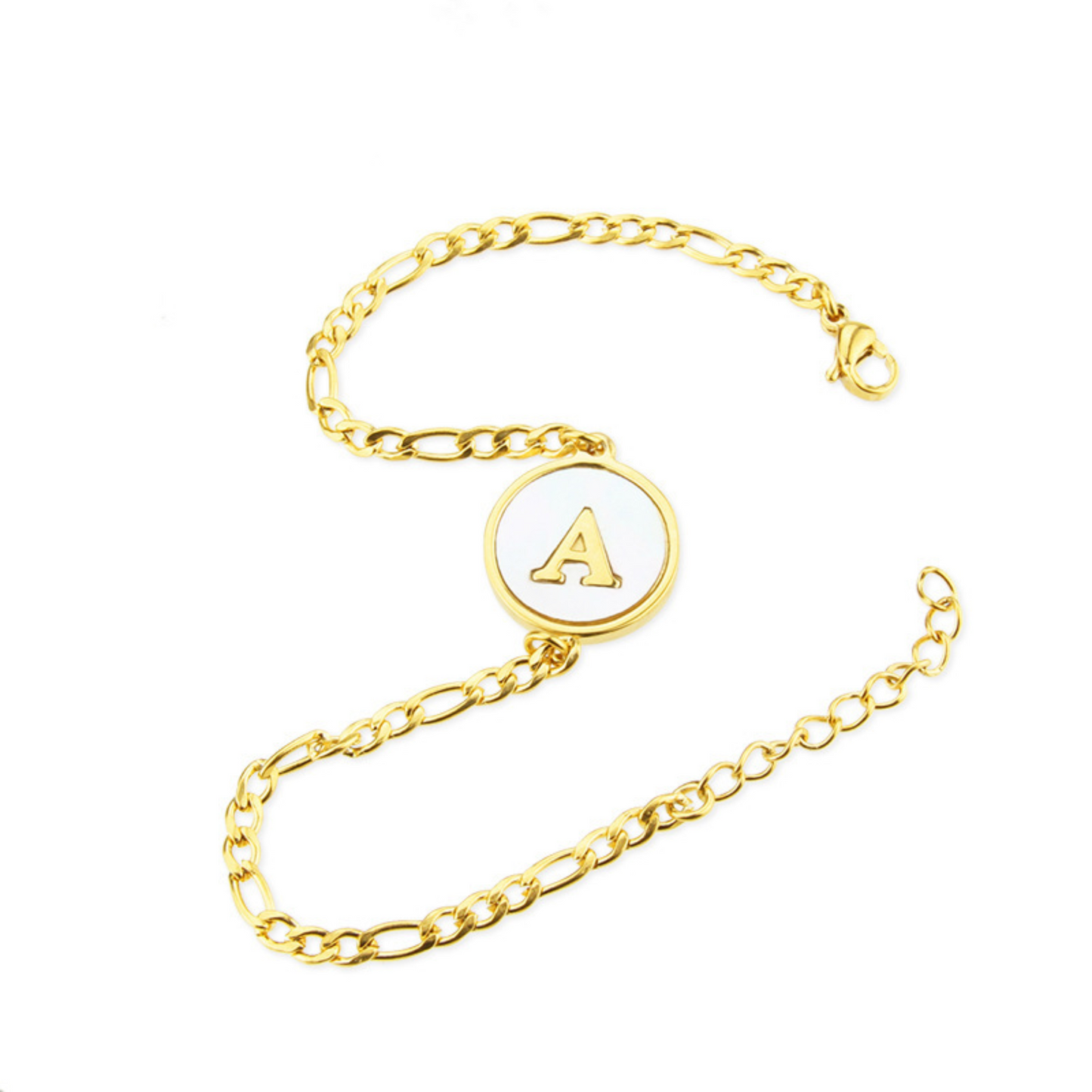 RICCARDI - "Chic Vintage Initial" BRACELET