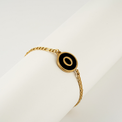 RICCARDI - "Chic Vintage Initial" BRACELET