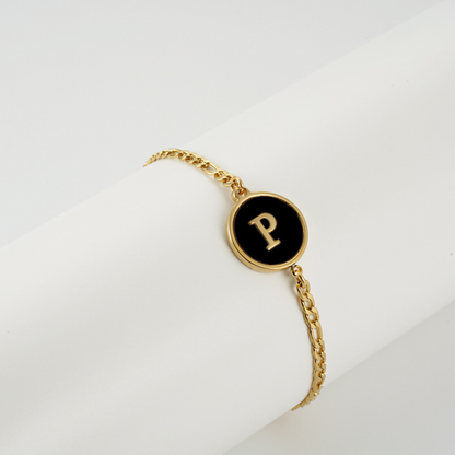 RICCARDI - "Chic Vintage Initial" BRACELET