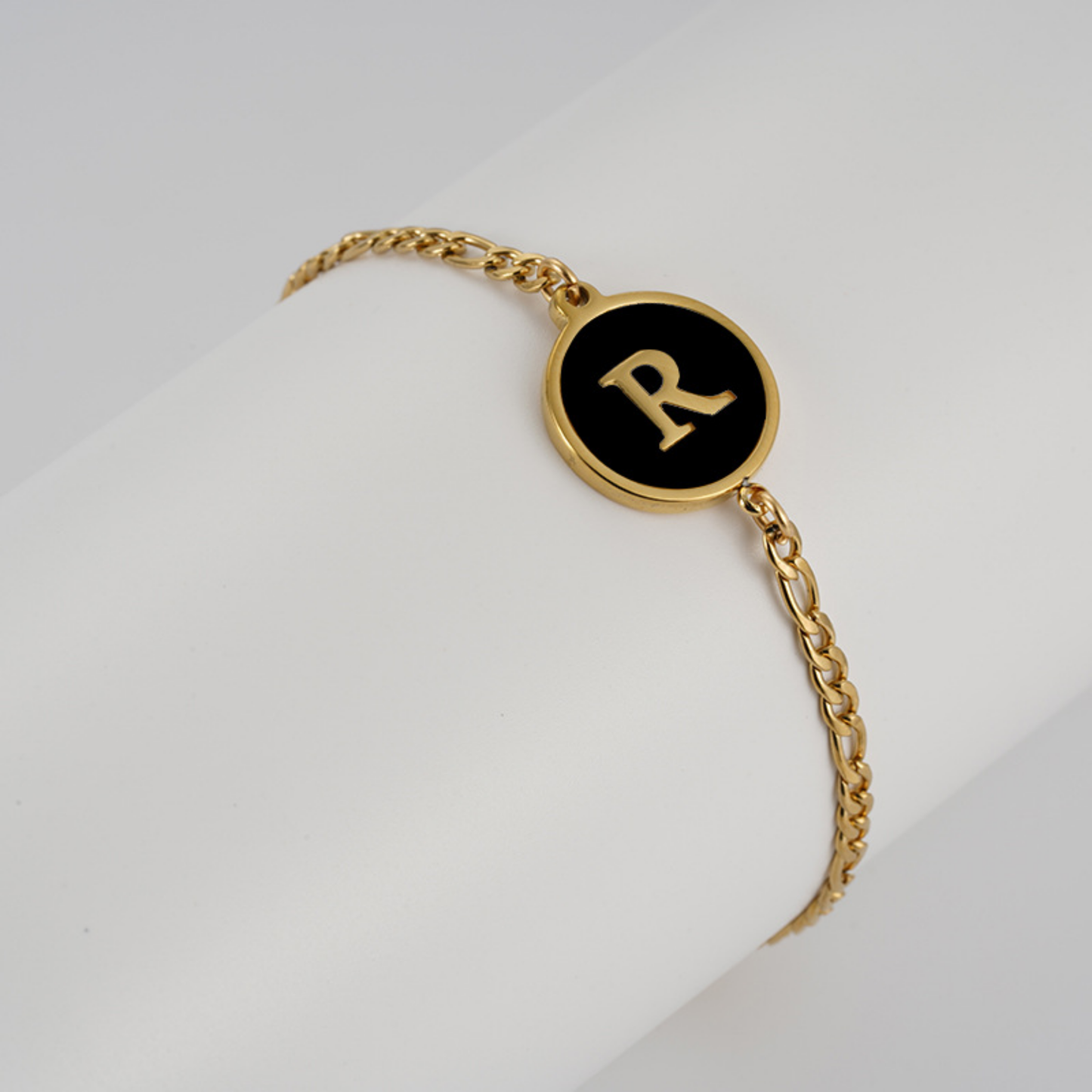 RICCARDI - "Chic Vintage Initial" BRACELET