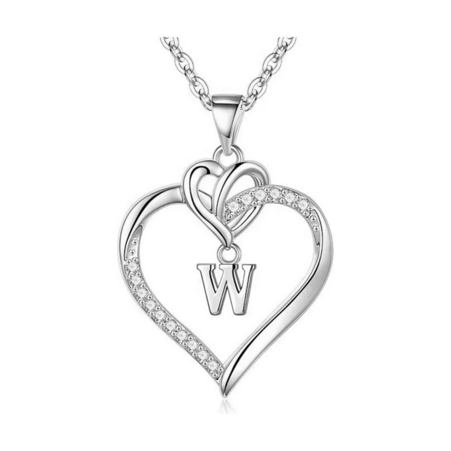 Initial Necklace "Love"