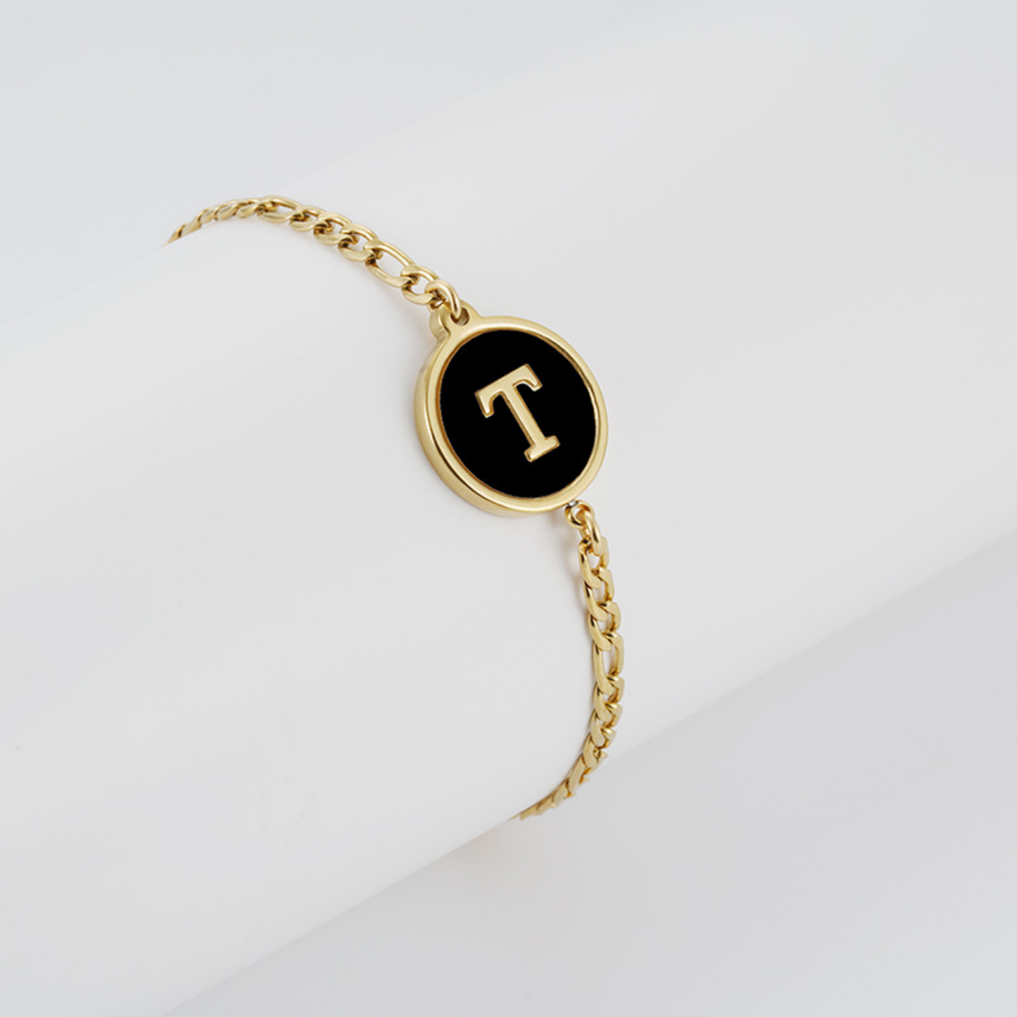 RICCARDI - "Chic Vintage Initial" BRACELET