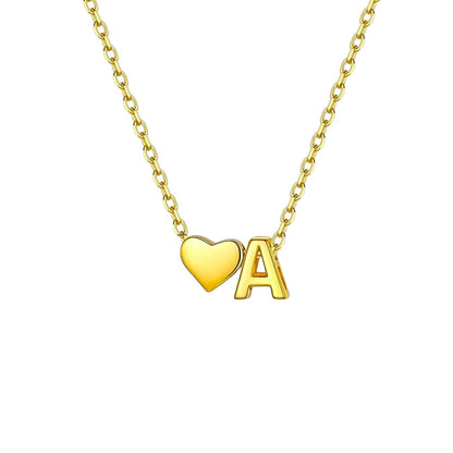 Initial Necklace "Signature"