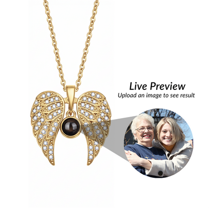 Projection Necklace "My Angel"