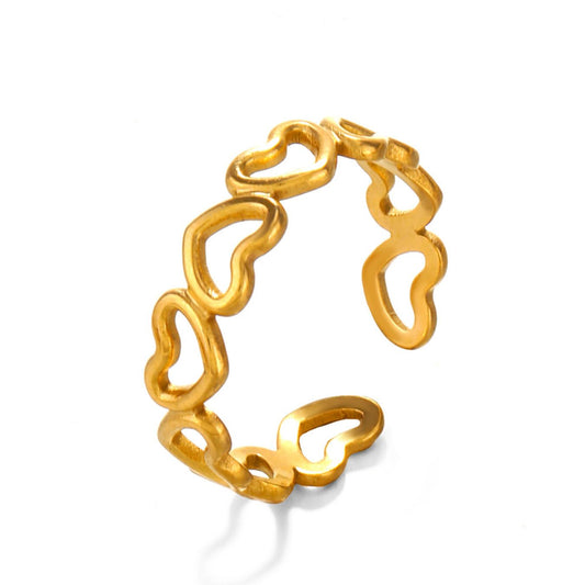 RICCARDI – "Love Link" ADJUSTABLE RING