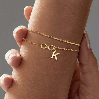 Initial Bracelet "Eternal Bond"