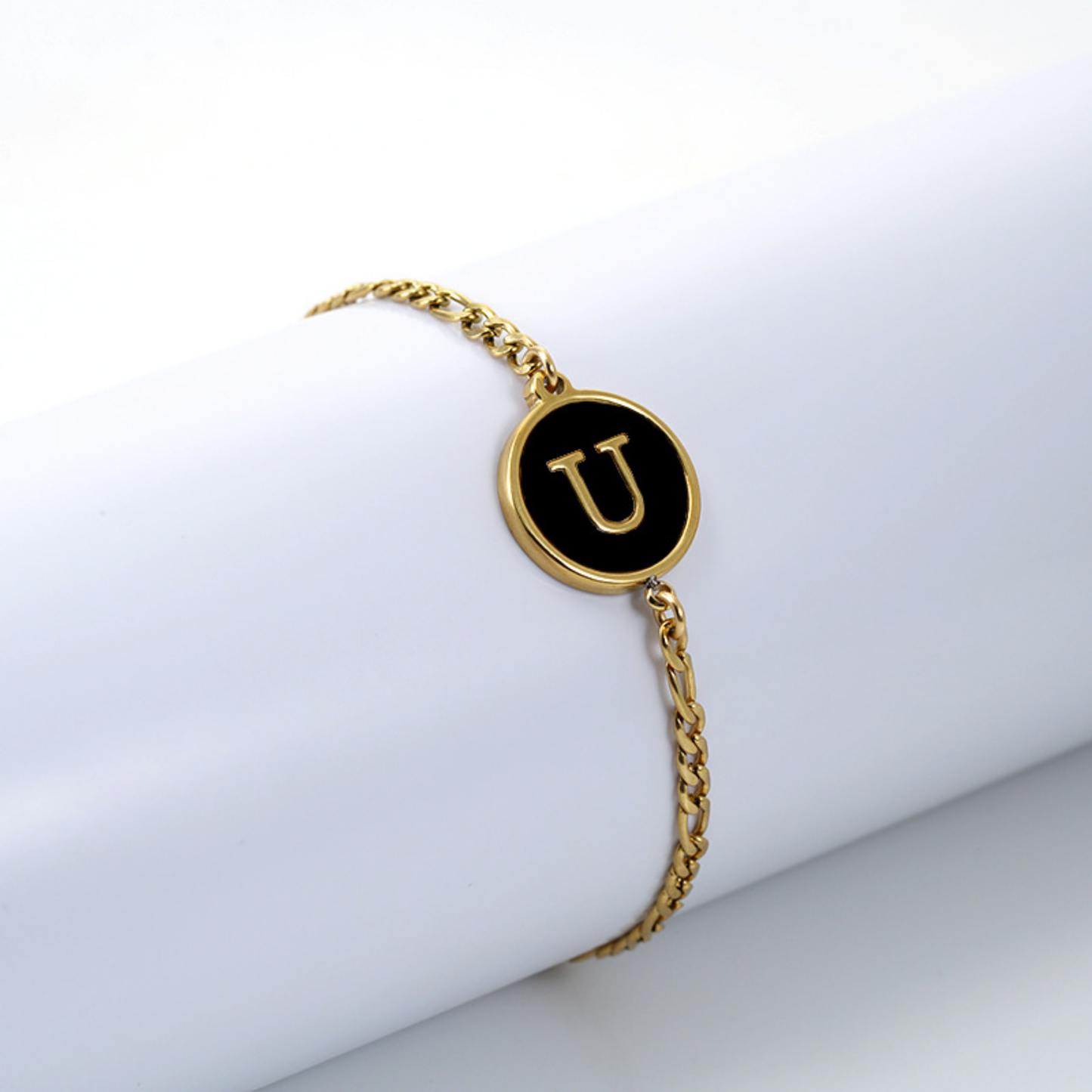 RICCARDI - "Chic Vintage Initial" BRACELET
