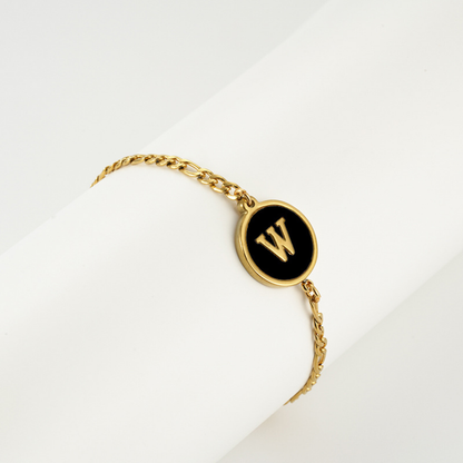 RICCARDI - "Chic Vintage Initial" BRACELET