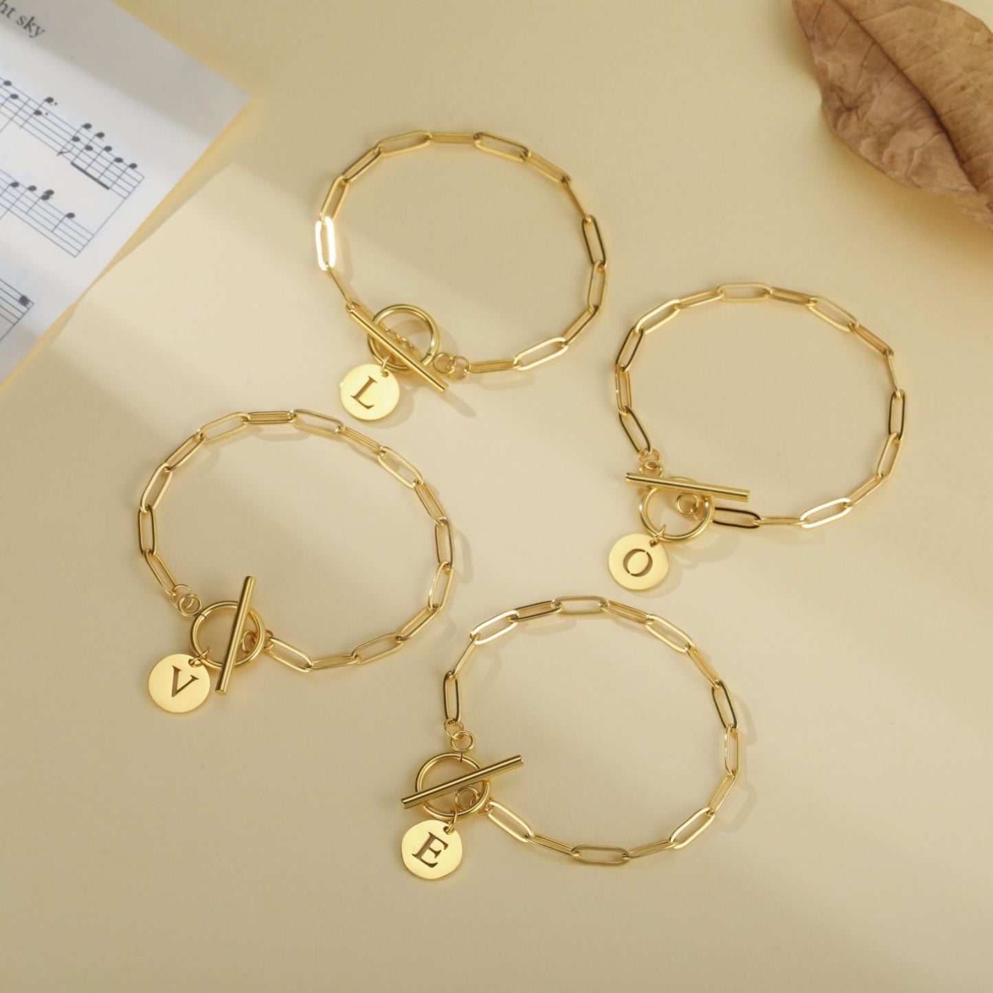 Initial Bracelet "Chic Charm"