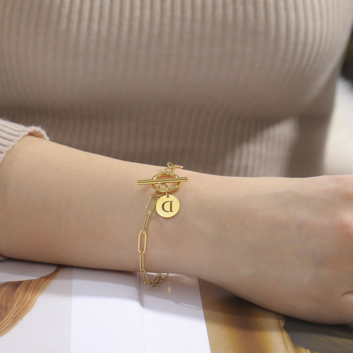 Initial Bracelet "Chic Charm"