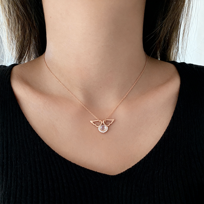 Projection Necklace "Angel Wings"