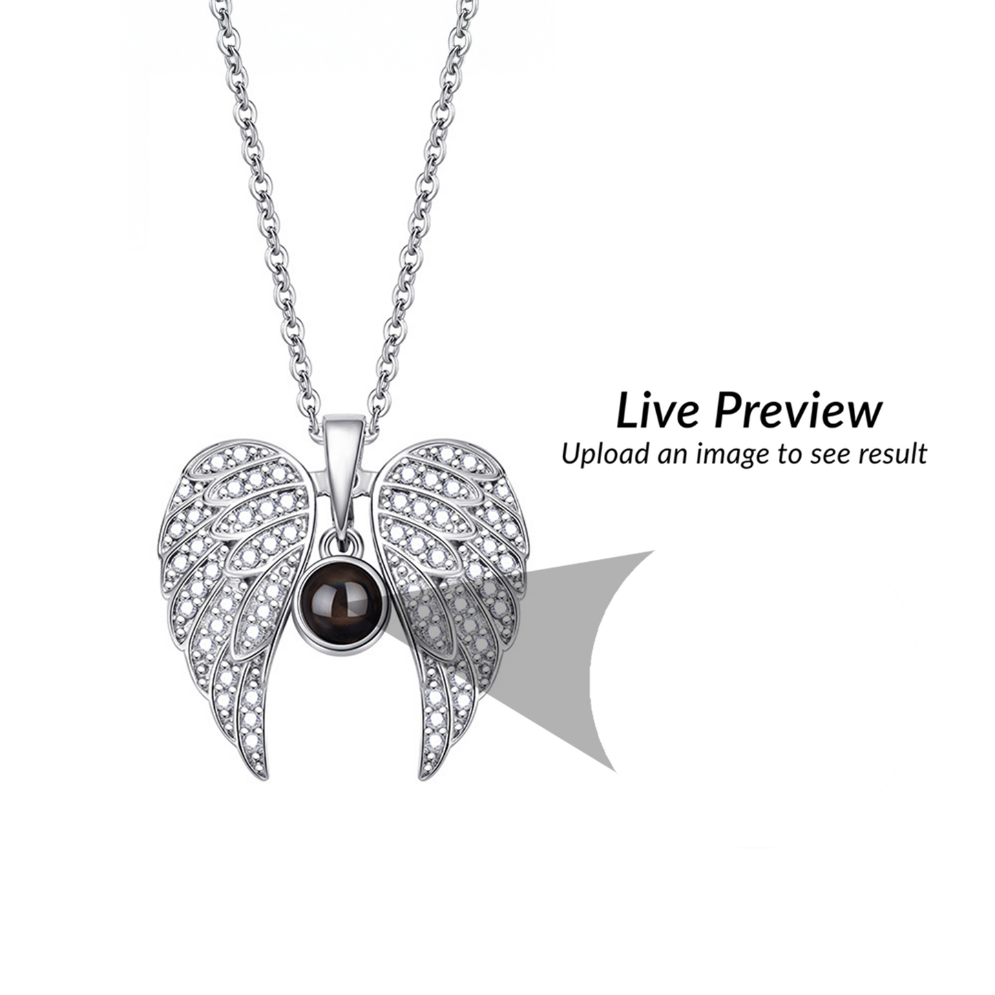 Projection Necklace "My Angel"
