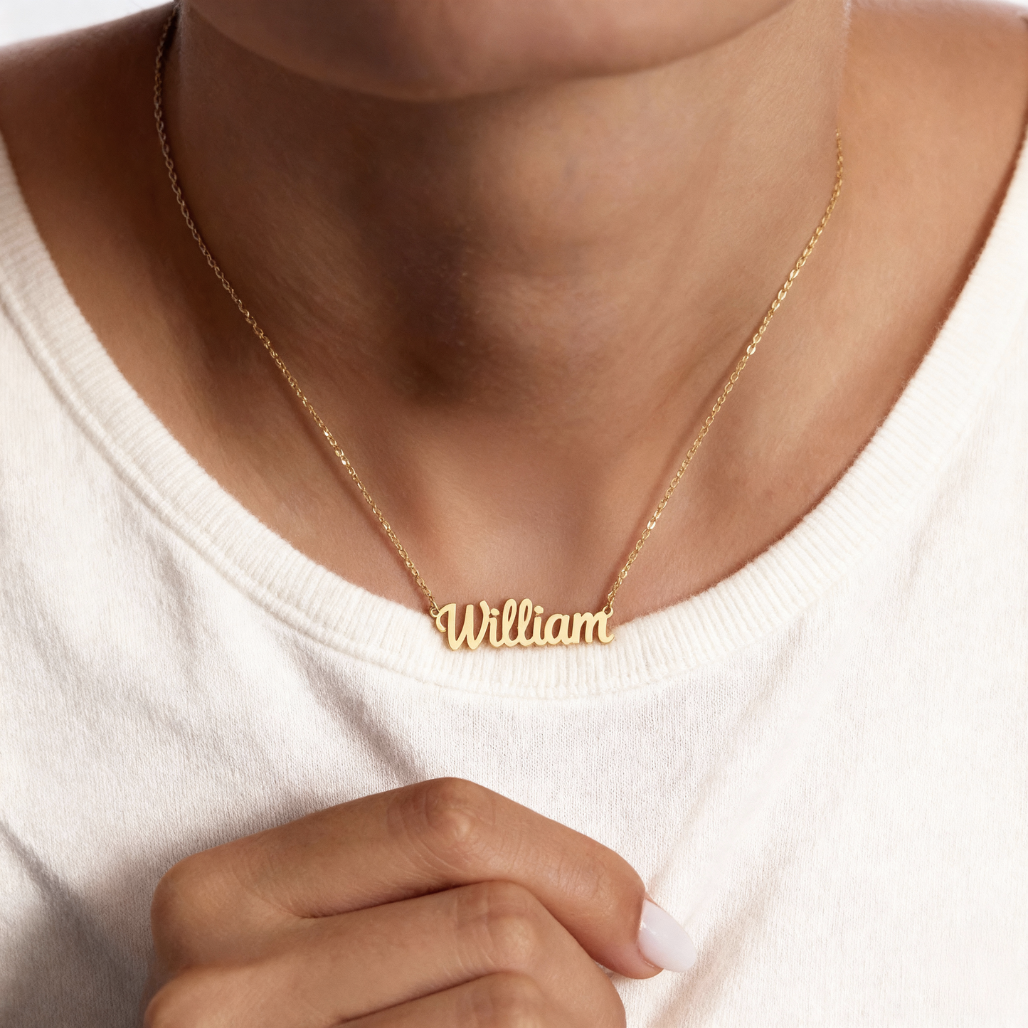 Name Necklace "Wonderful"