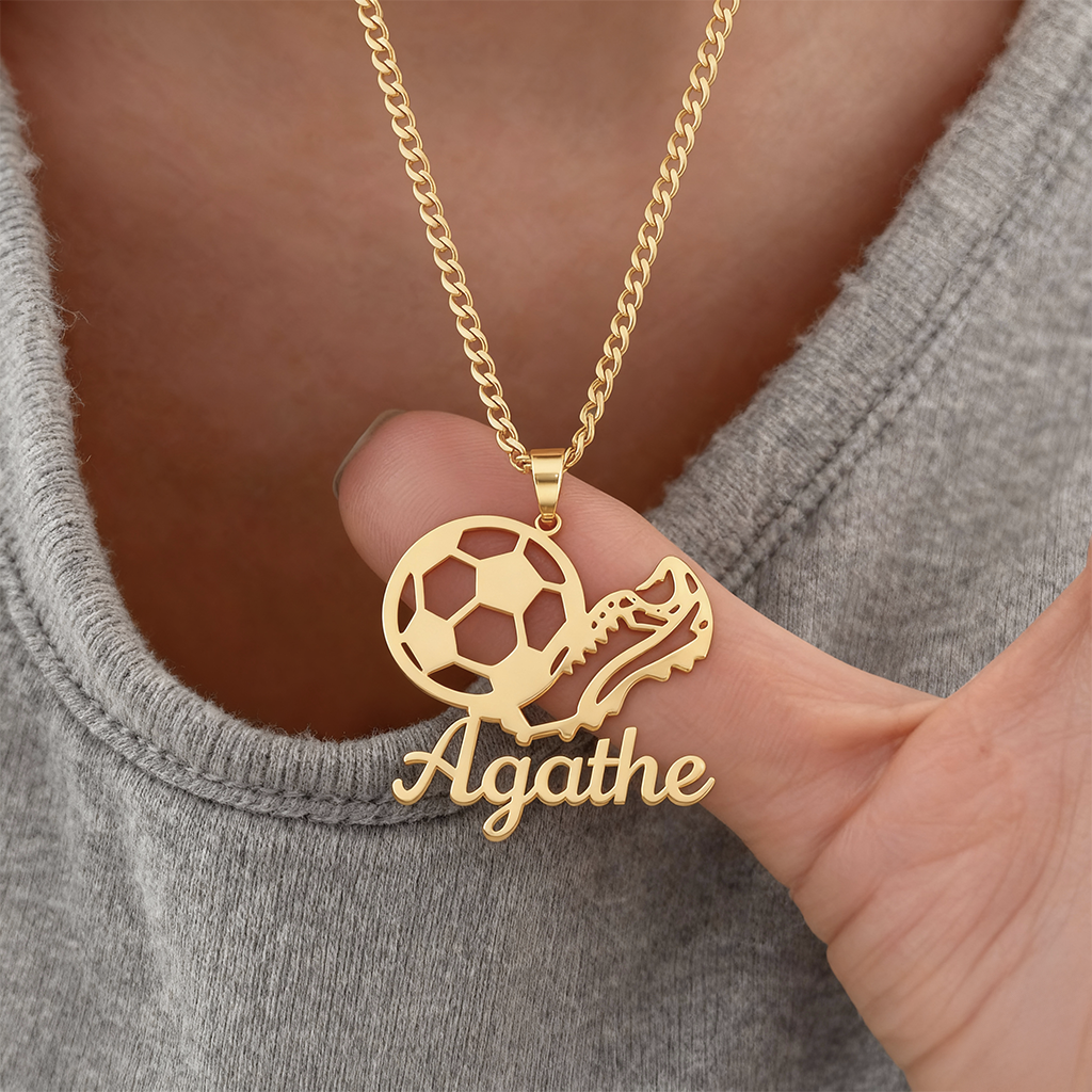 Name Necklace "FootBall"