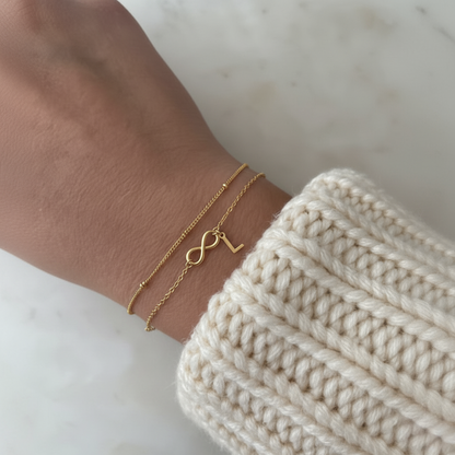 Initial Bracelet "Eternal Bond"