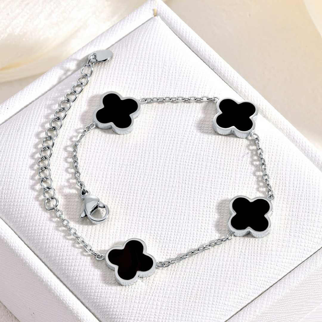 RICCARDI - BRACELET 'Blossom Black'