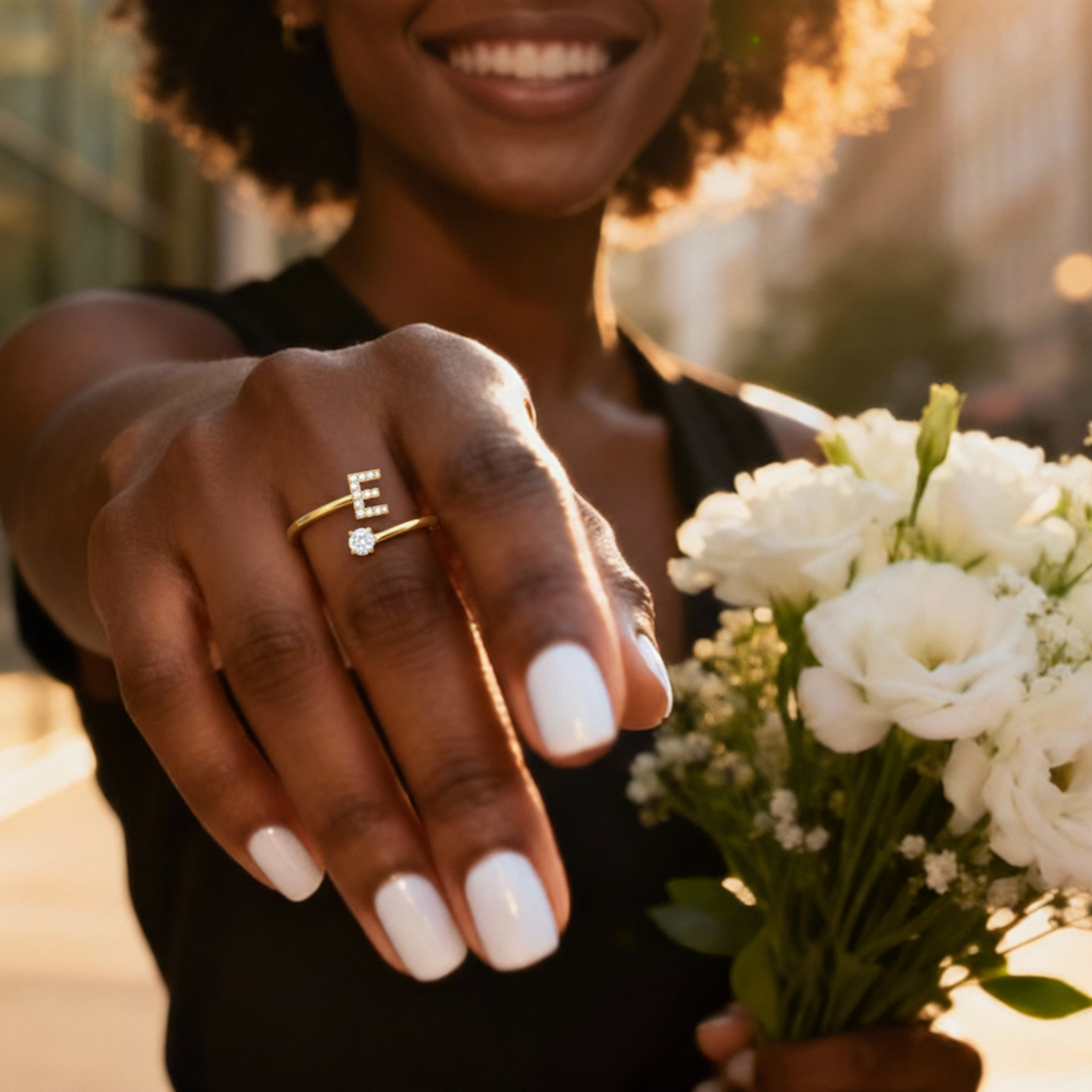 Adjustable Initial Ring "Classic"