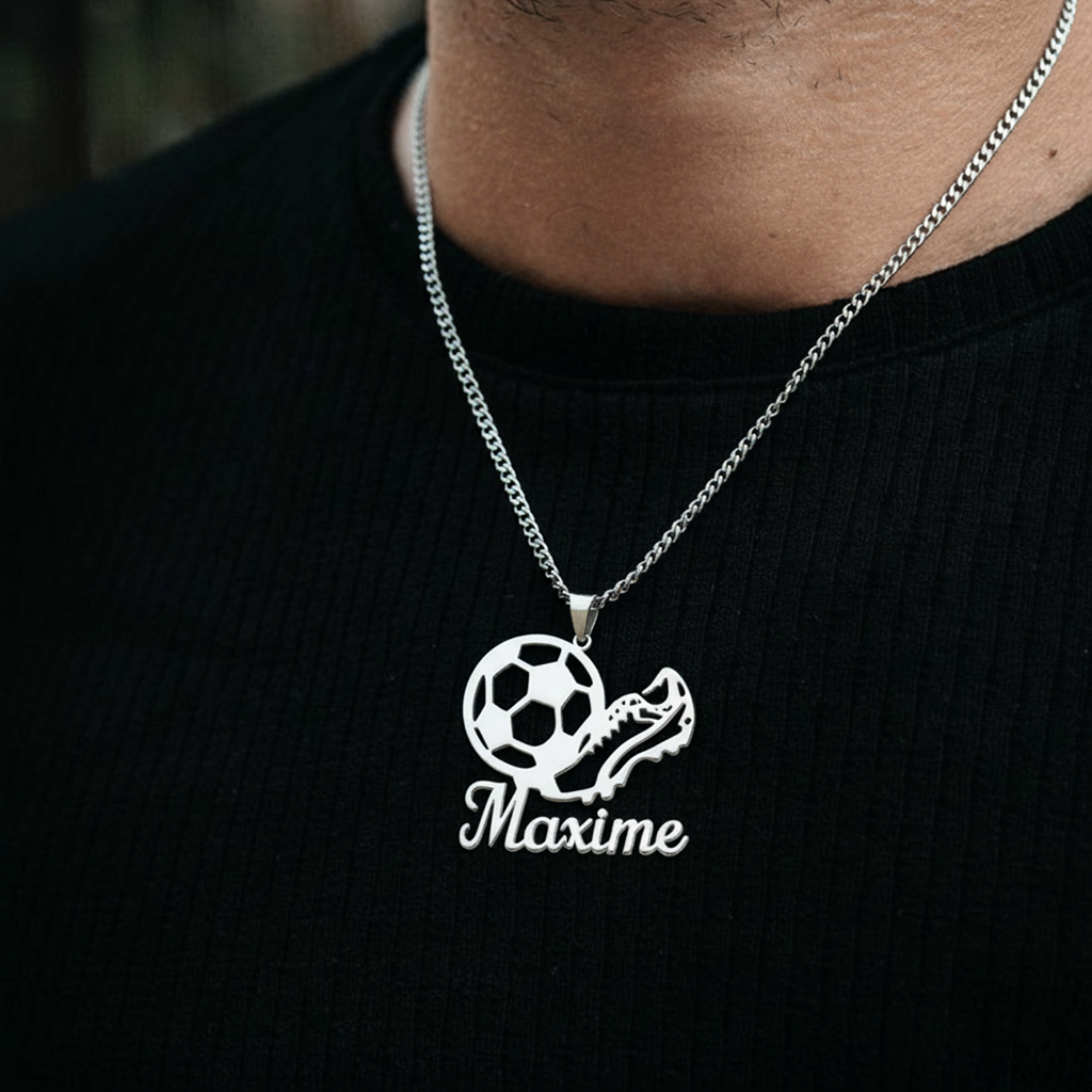 Name Necklace "FootBall"