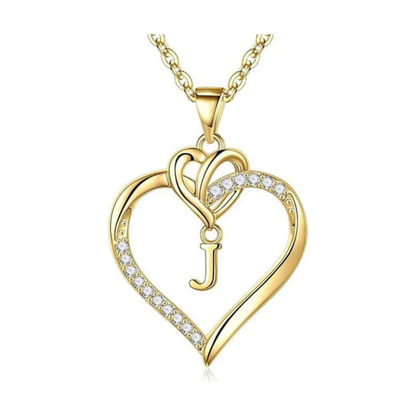 Initial Necklace "Love"