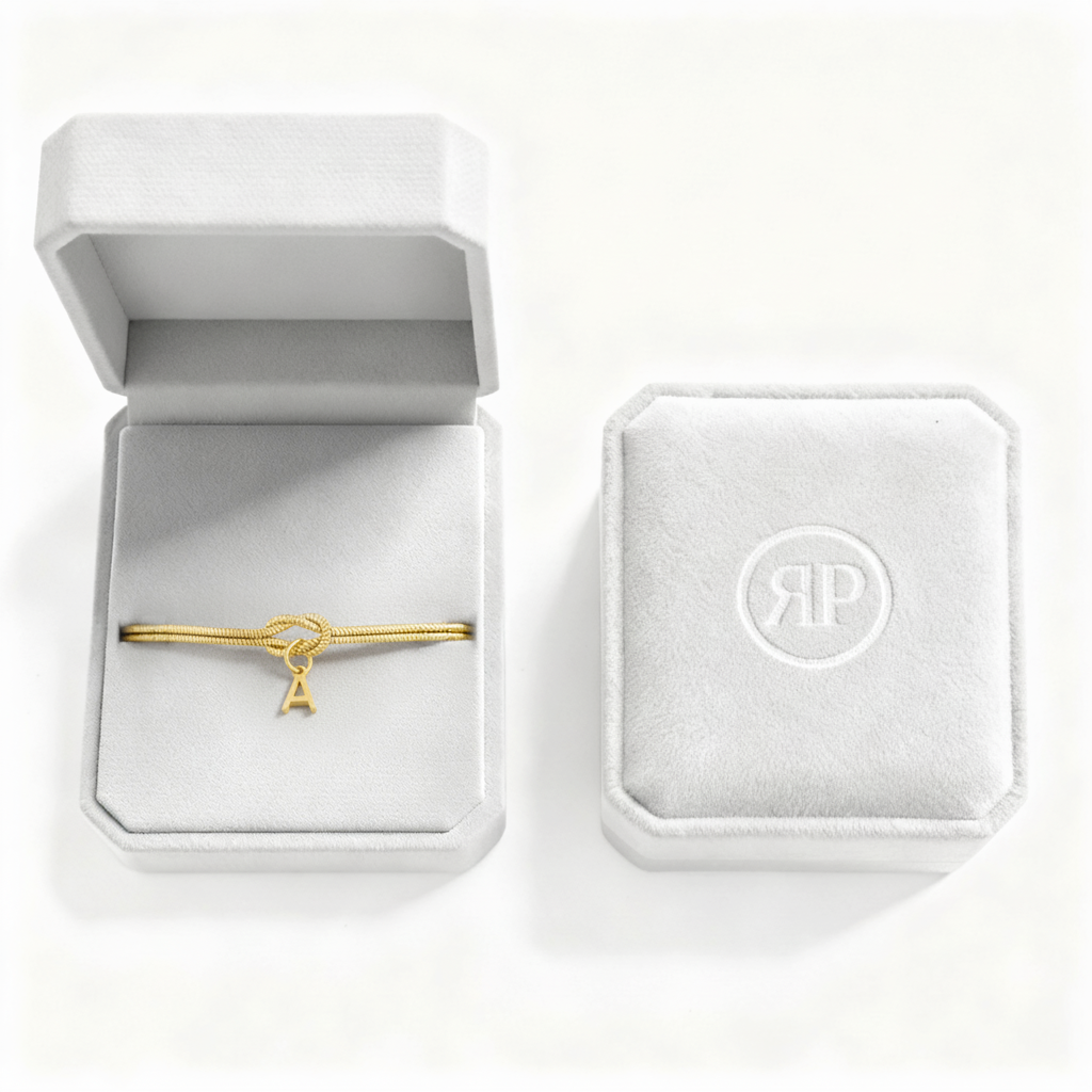 Initial Bracelet "Knot"