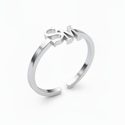 Adjustable Initial Ring "Signature"