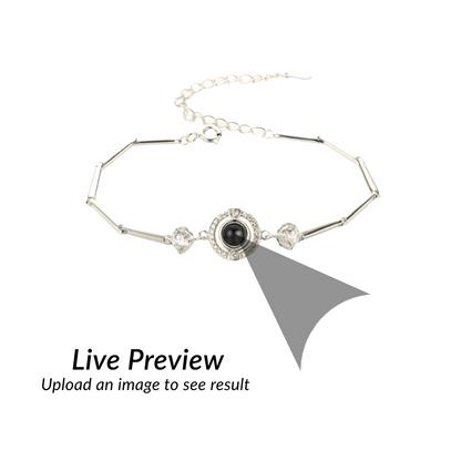 RICCARDI - "Crystal Memory" PROJECTION BRACELET