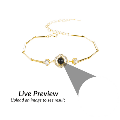 RICCARDI - "Crystal Memory" PROJECTION BRACELET