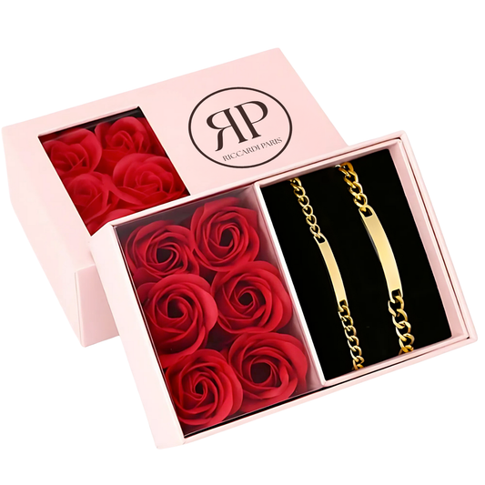 RICCARDI - "Love Locked" CUSTOM MATCHING BRACELETS SET