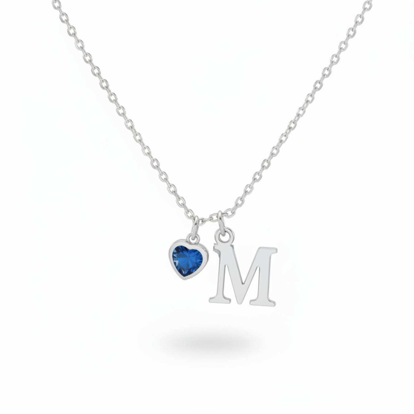 Initial Necklace "Eternal Whisper"