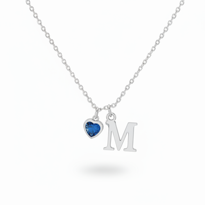 Initial Necklace "Eternal Whisper"