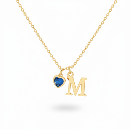 Initial Necklace "Eternal Whisper"