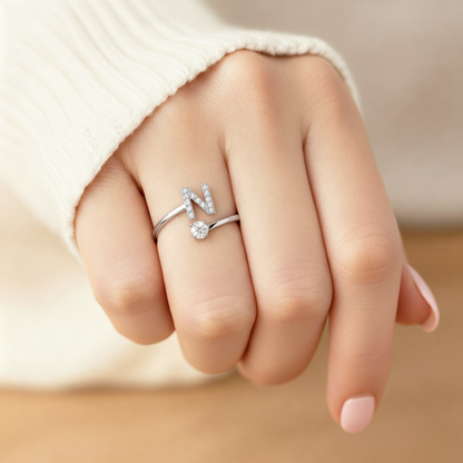 Adjustable Initial Ring "Classic"